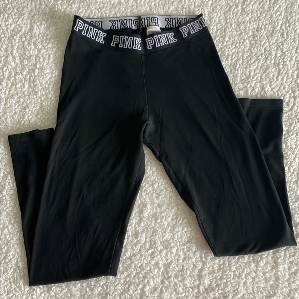 Victoria's Secret PINK  Leggings black size small